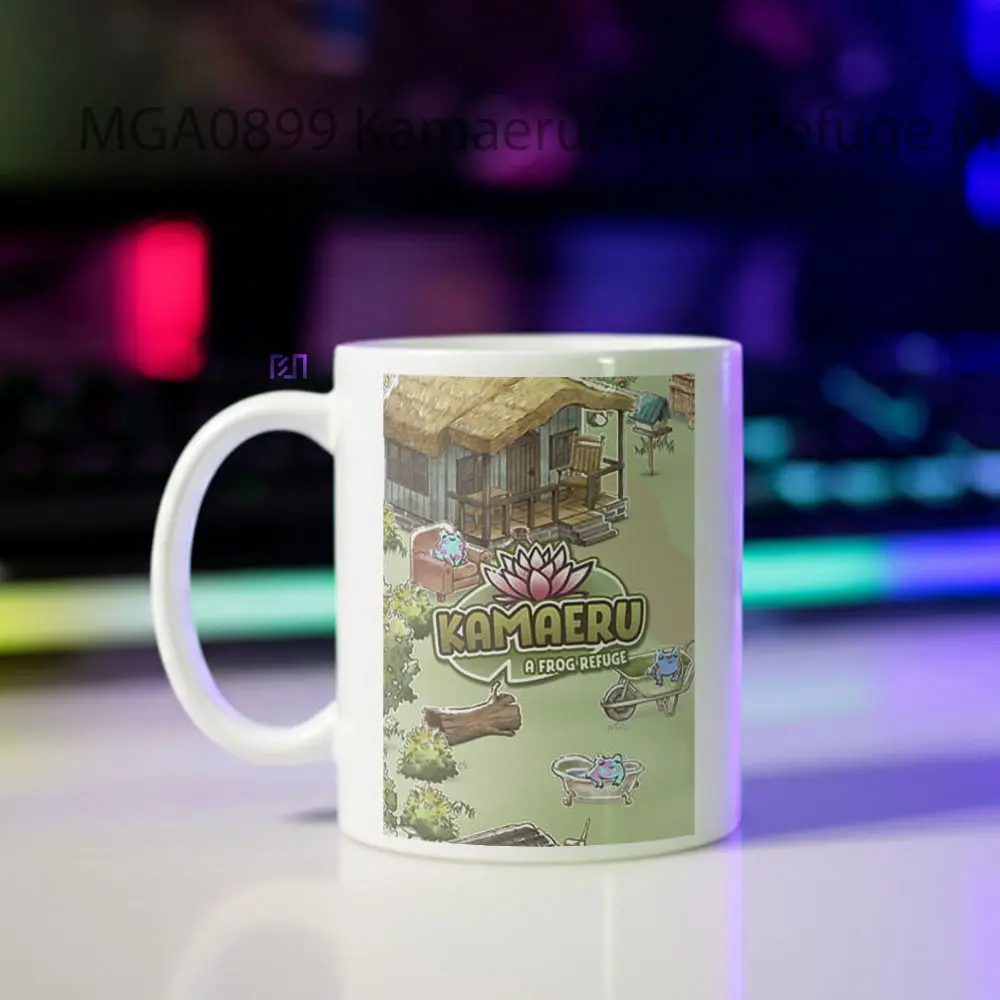 KamaeruAFrogRefuge Game Mug - Sudut 2