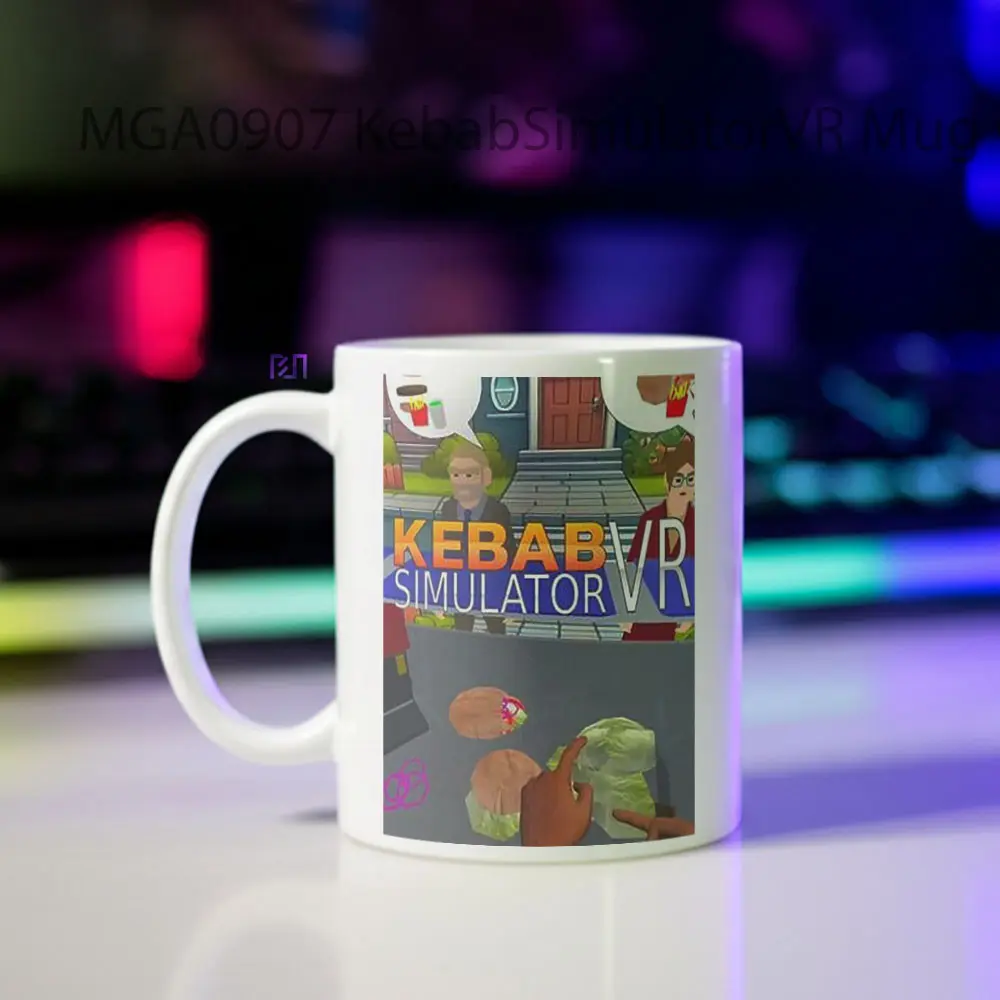 Kebab Simulator VR Game Mug - Sudut 2