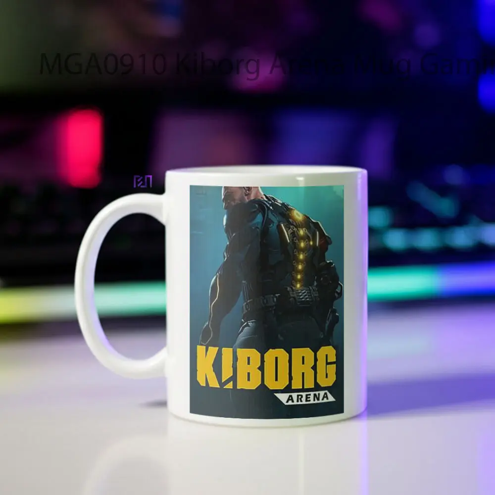Kiborg Arena Game Mug - Sudut 2