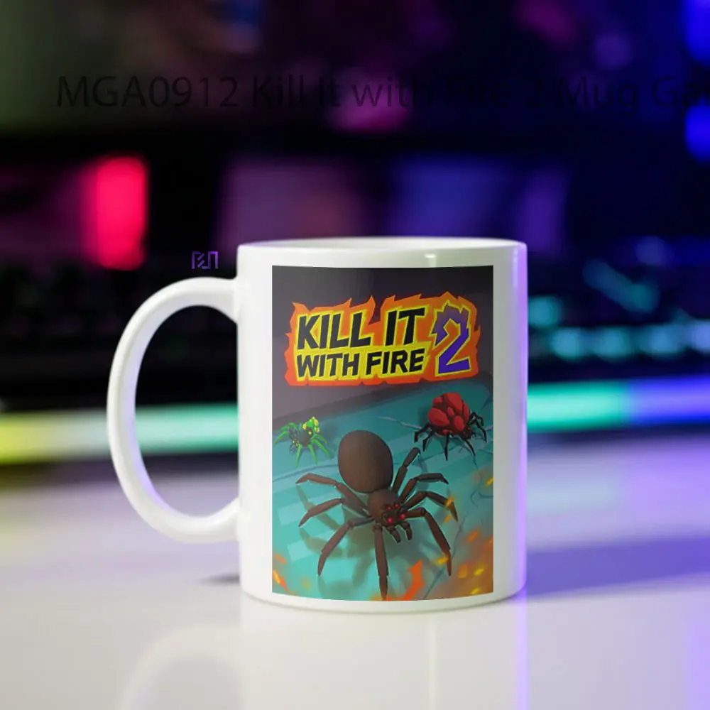 Kill it with Fire 2 Game Mug - Sudut 2