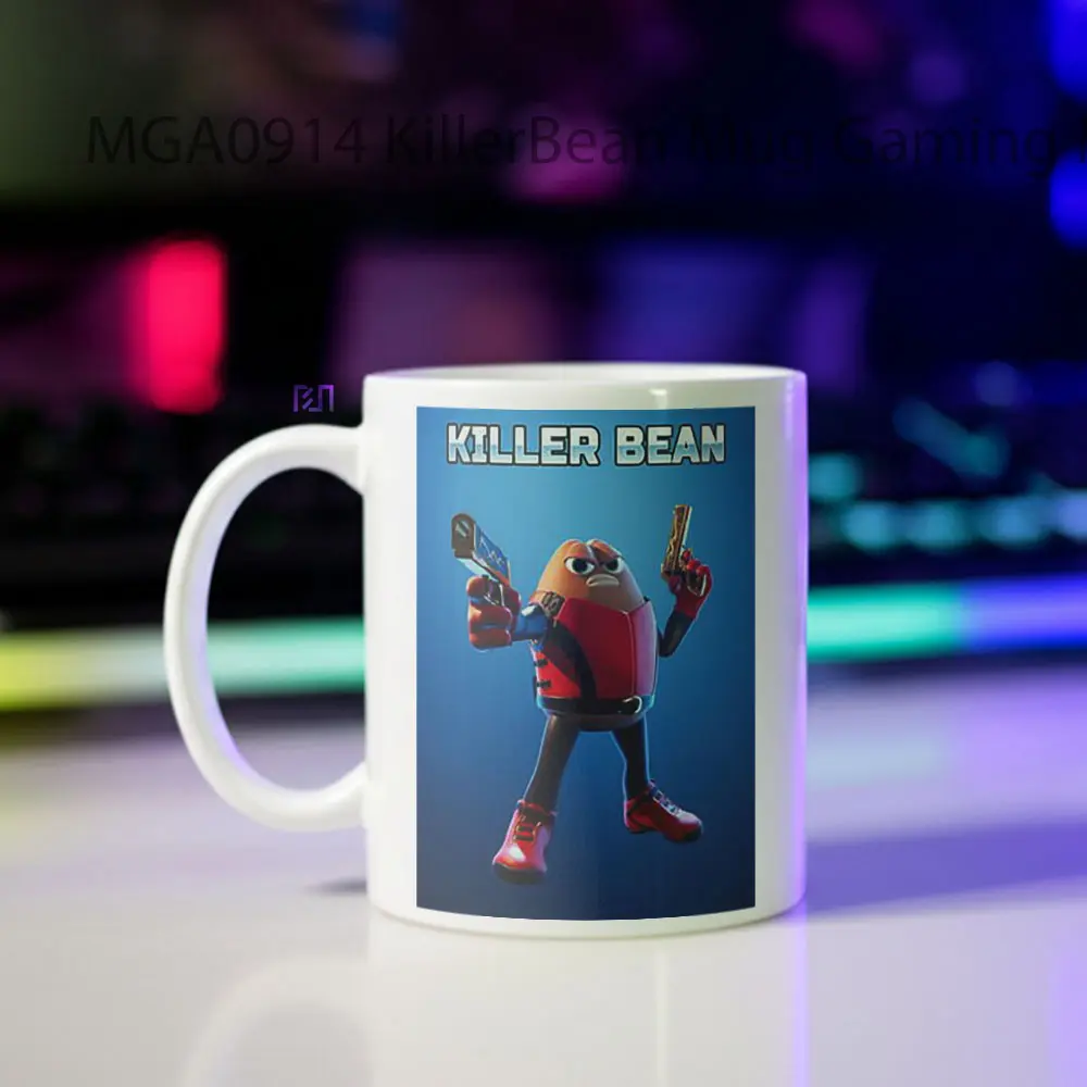 Killer Bean Game Mug - Sudut 2