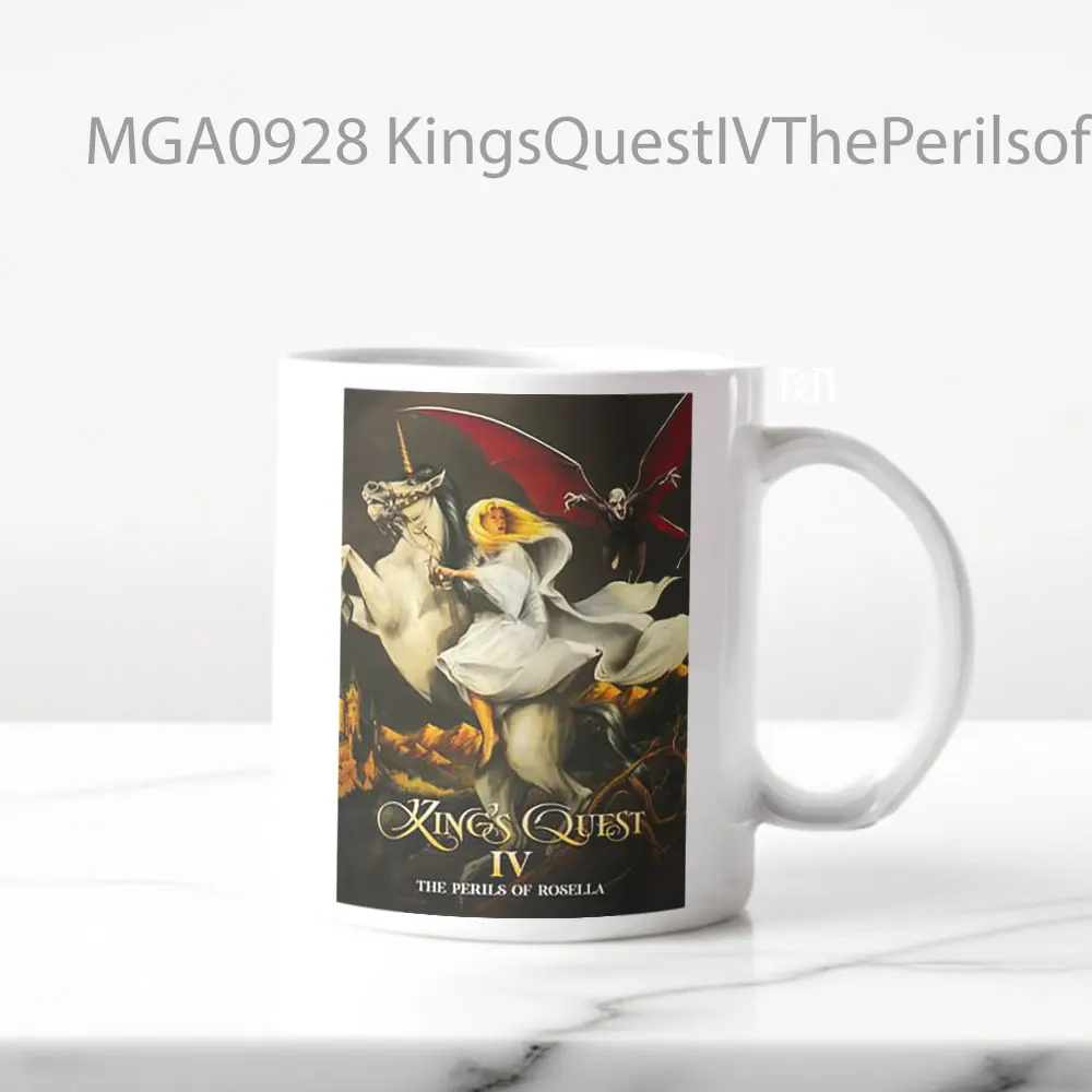 King's Quest IV The Perils of Rosella Game Mug