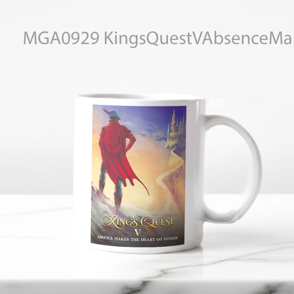 King's Quest V Absence Makes the Heart Go Yonder Game Mug