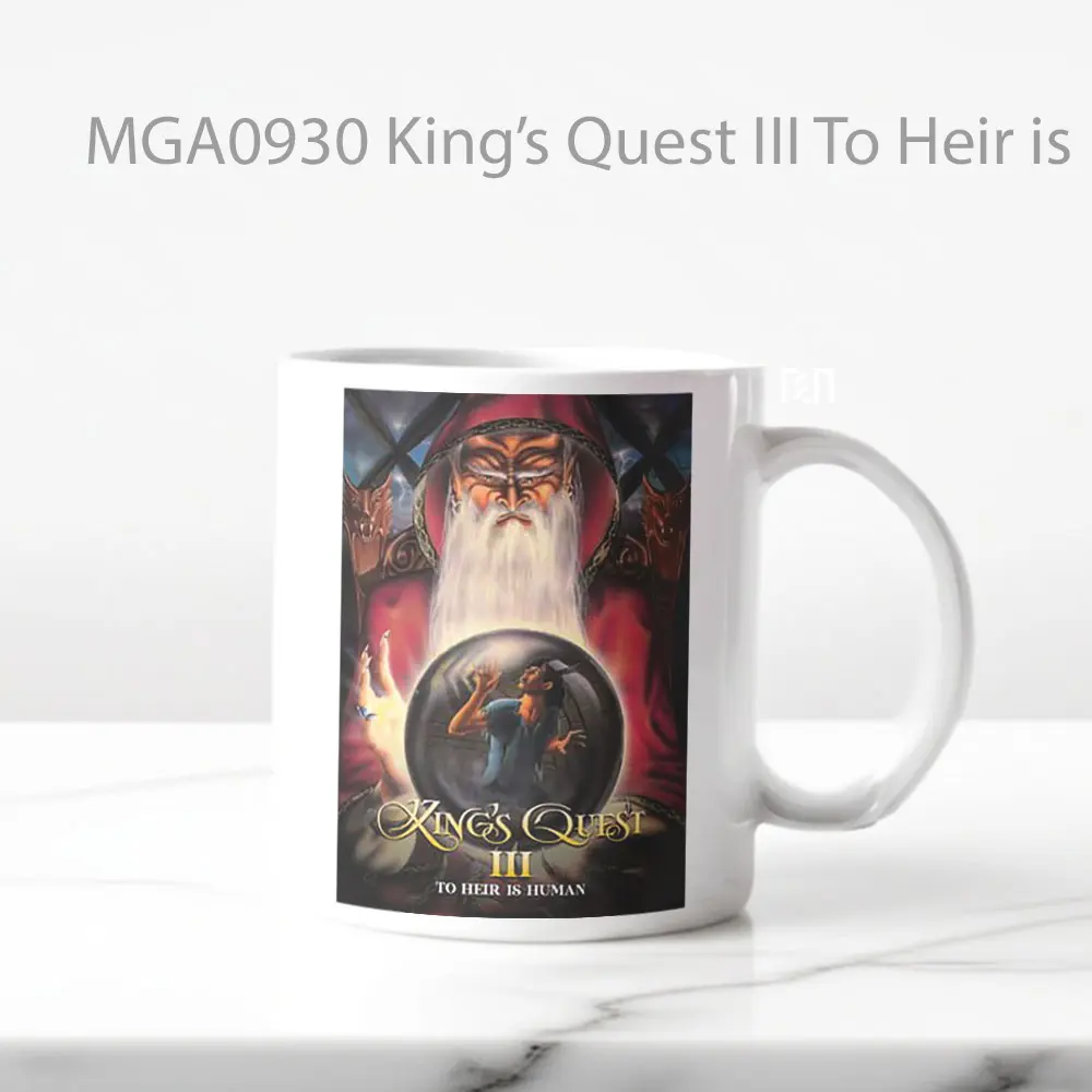 Mug Keramik Premium SNI - King's Quest III To Heir is Human Game Mug