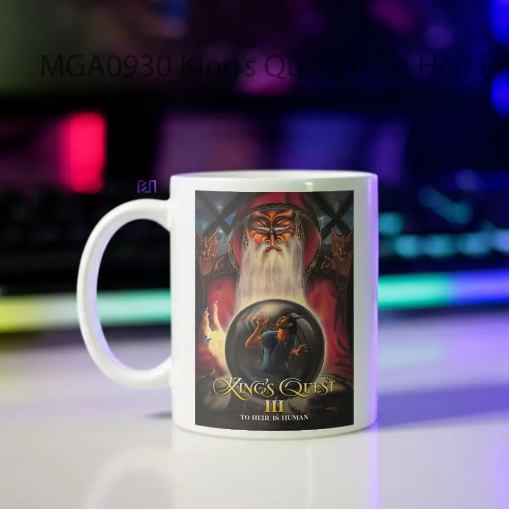 King's Quest III To Heir is Human Game Mug - Sudut 2