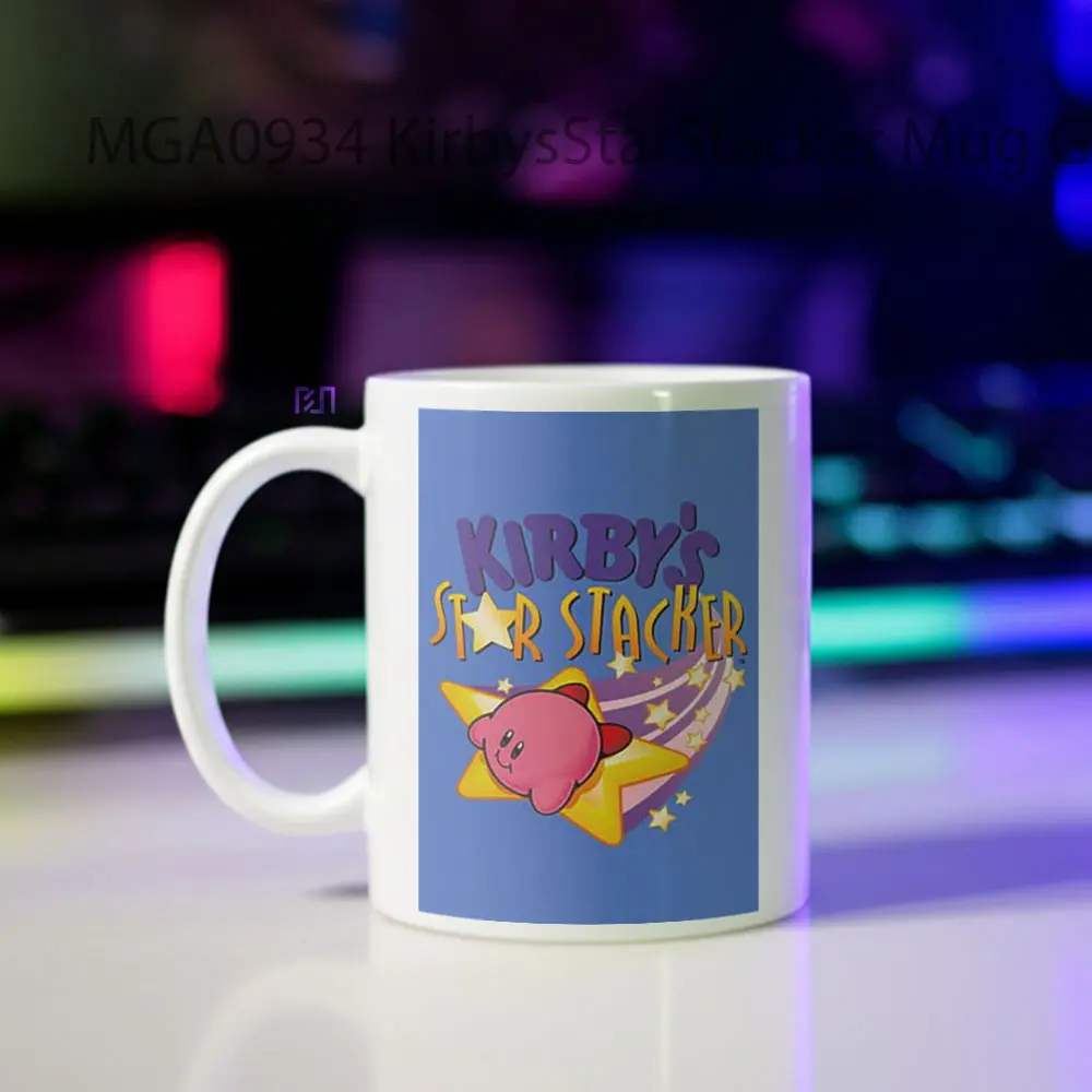 Kirby's Star Stacker Game Mug - Sudut 2