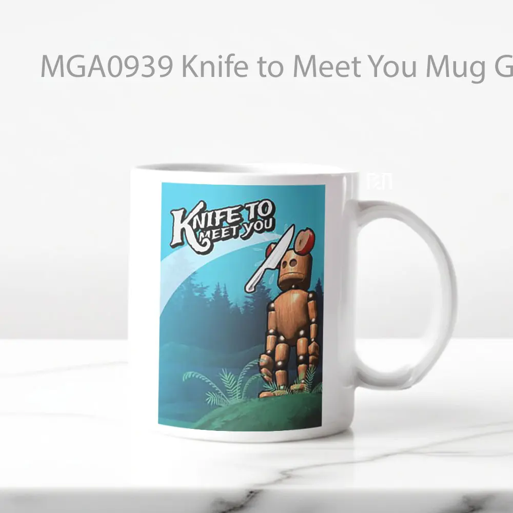 Knife to Meet You Game Mug