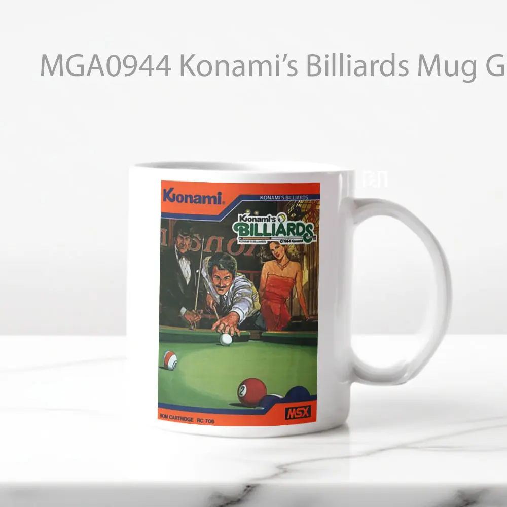 Konami’s Billiards Game Mug