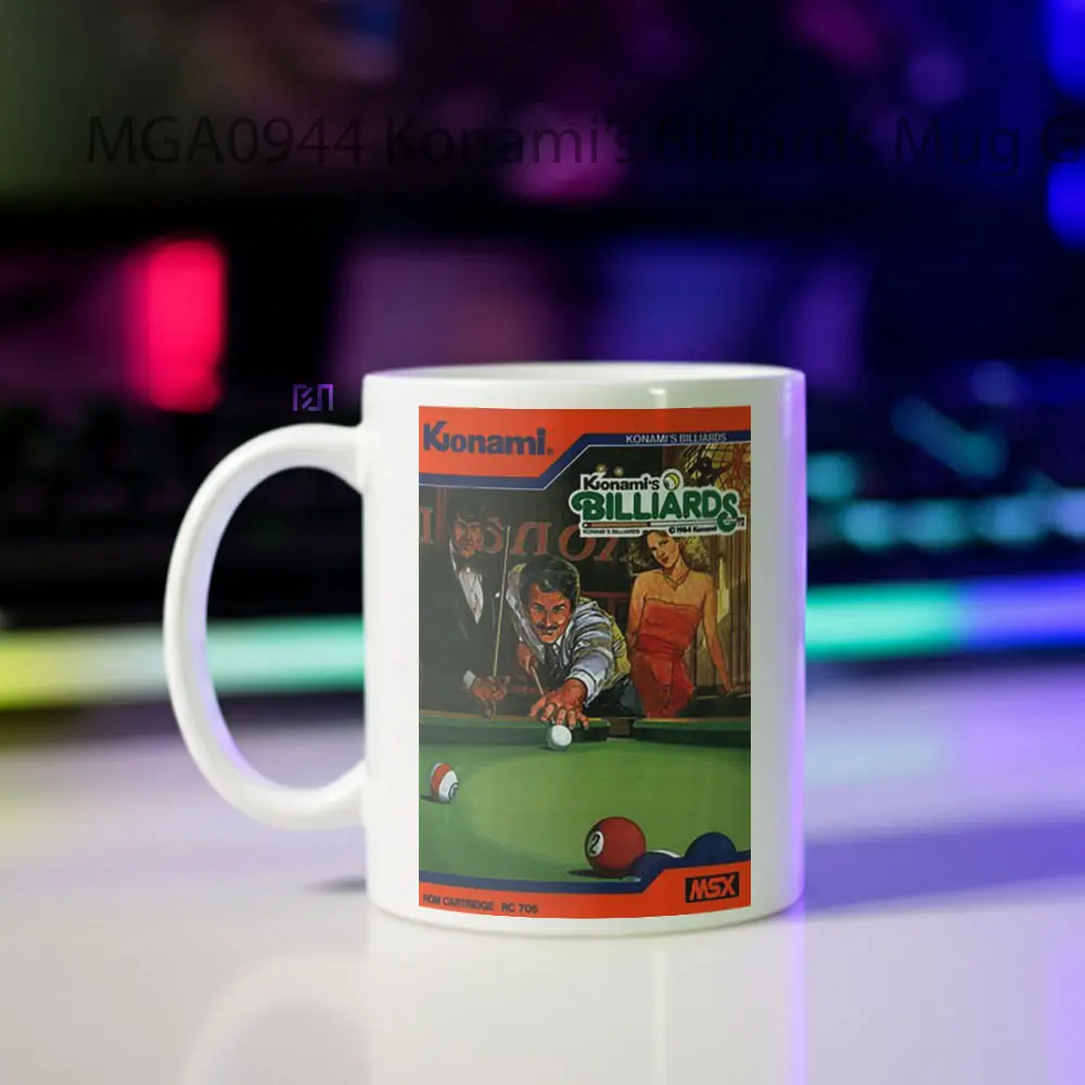 Konami’s Billiards Game Mug - Sudut 2