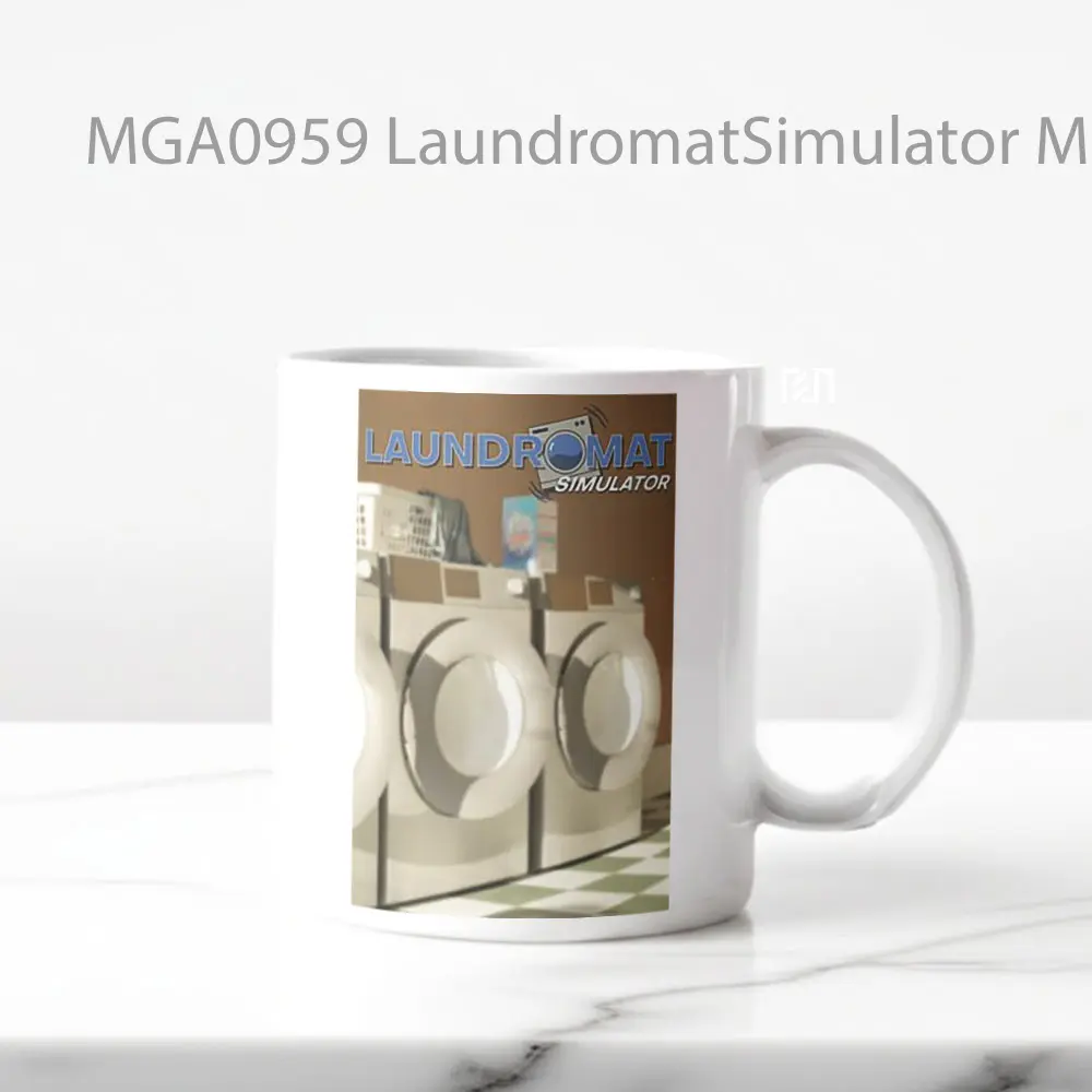 Laundromat Simulator Game Mug