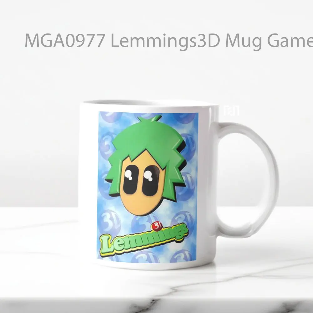 Lemmings 3D Game Mug
