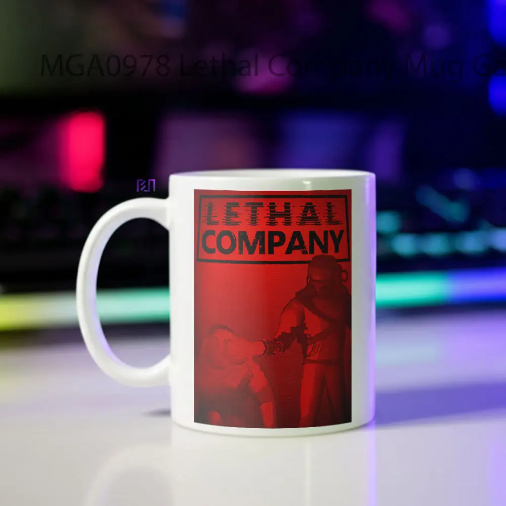Lethal Company Game Mug - Sudut 2