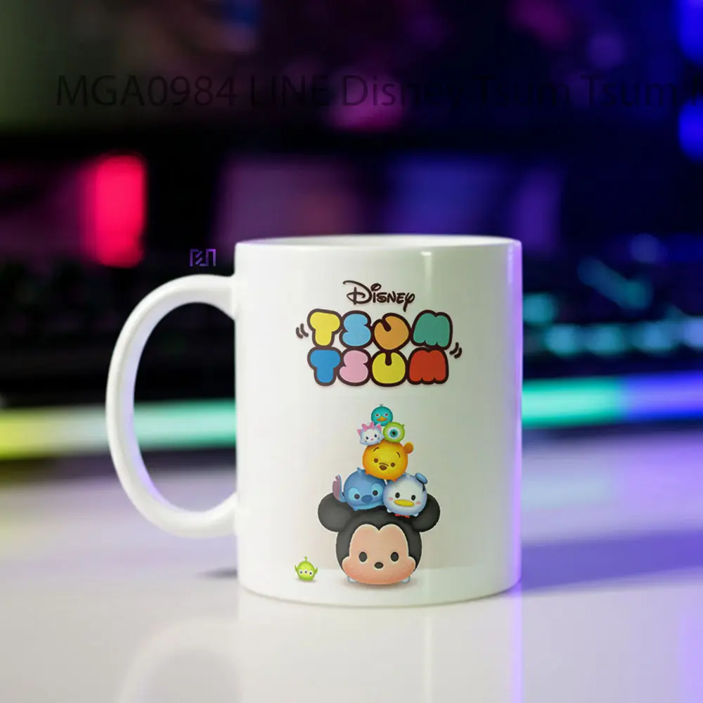 LINE Disney Tsum Tsum Game Mug - Sudut 2