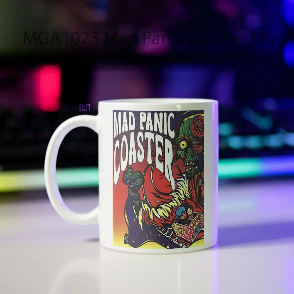 Mad Panic Coaster Game Mug - Sudut 2
