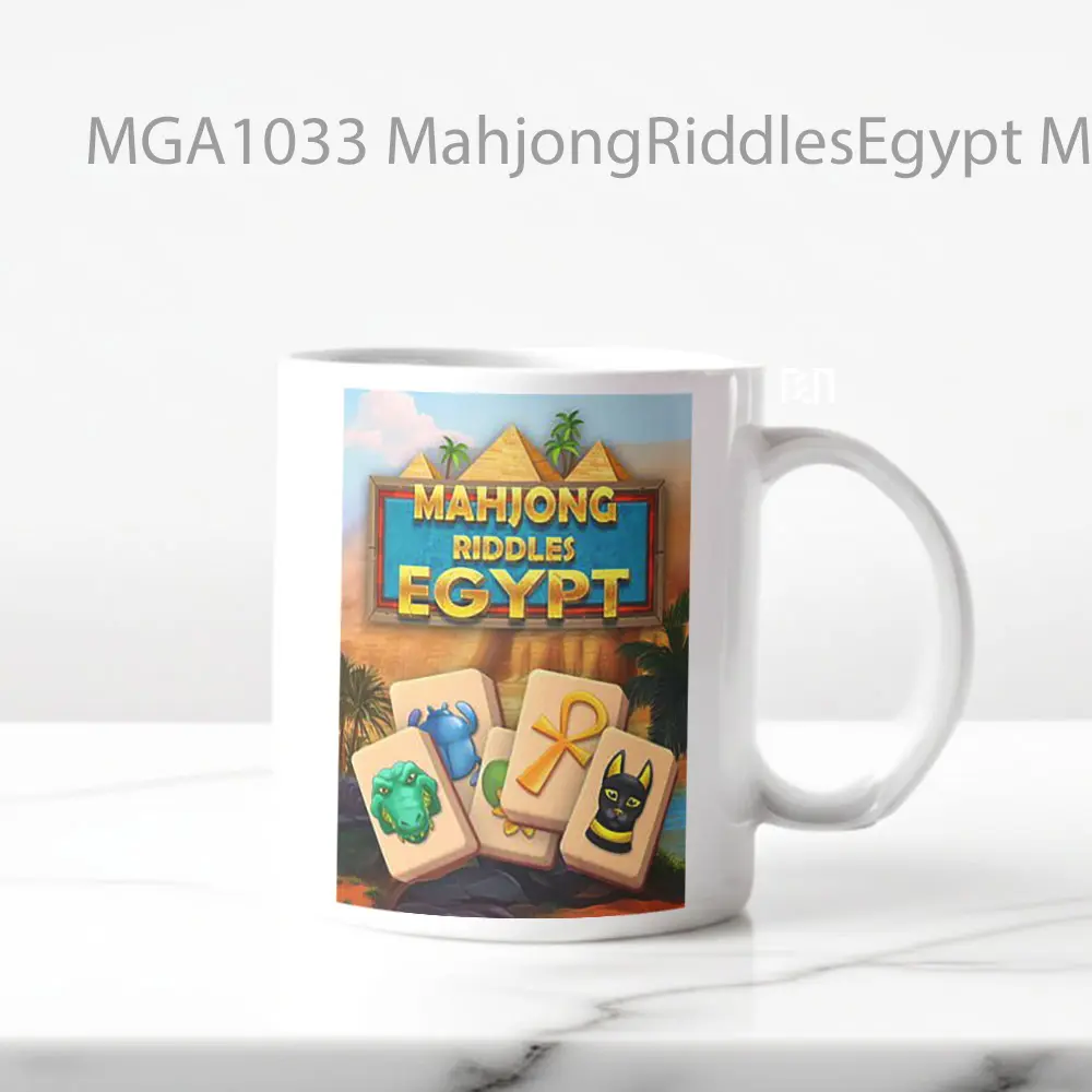 Mahjong Riddles Egypt Game Mug