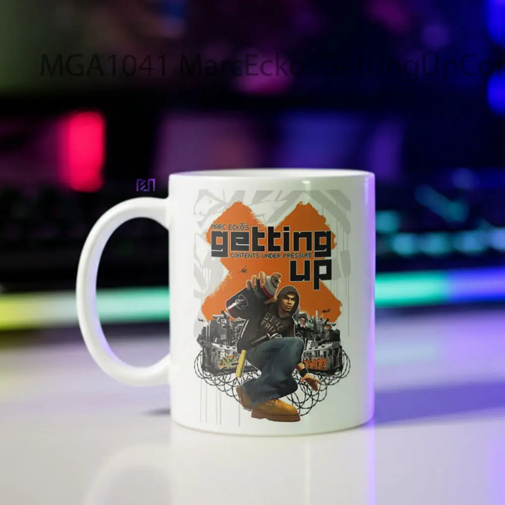 Marc Ecko’s Getting Up Contents Under Pressure Game Mug - Sudut 2