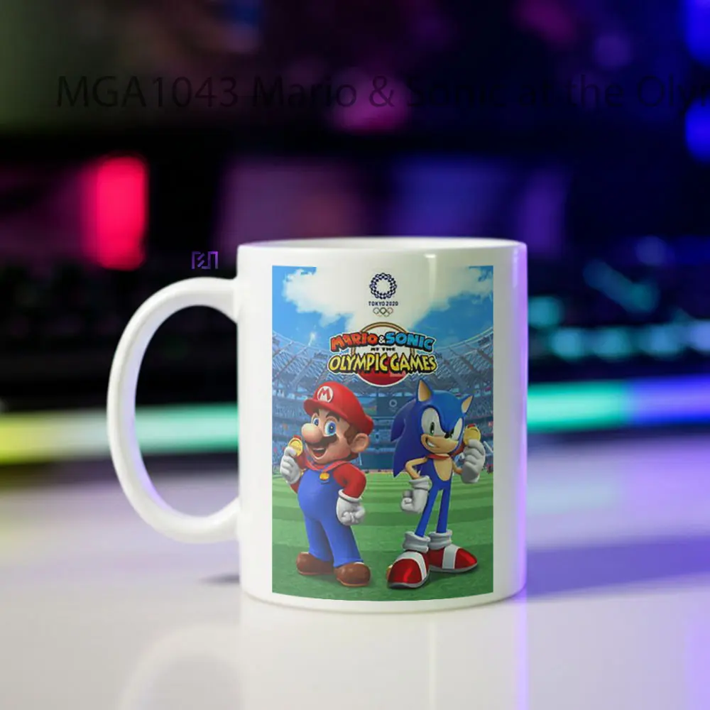 Mario & Sonic at the Olympic Games Tokyo 2020 Game Mug - Sudut 2
