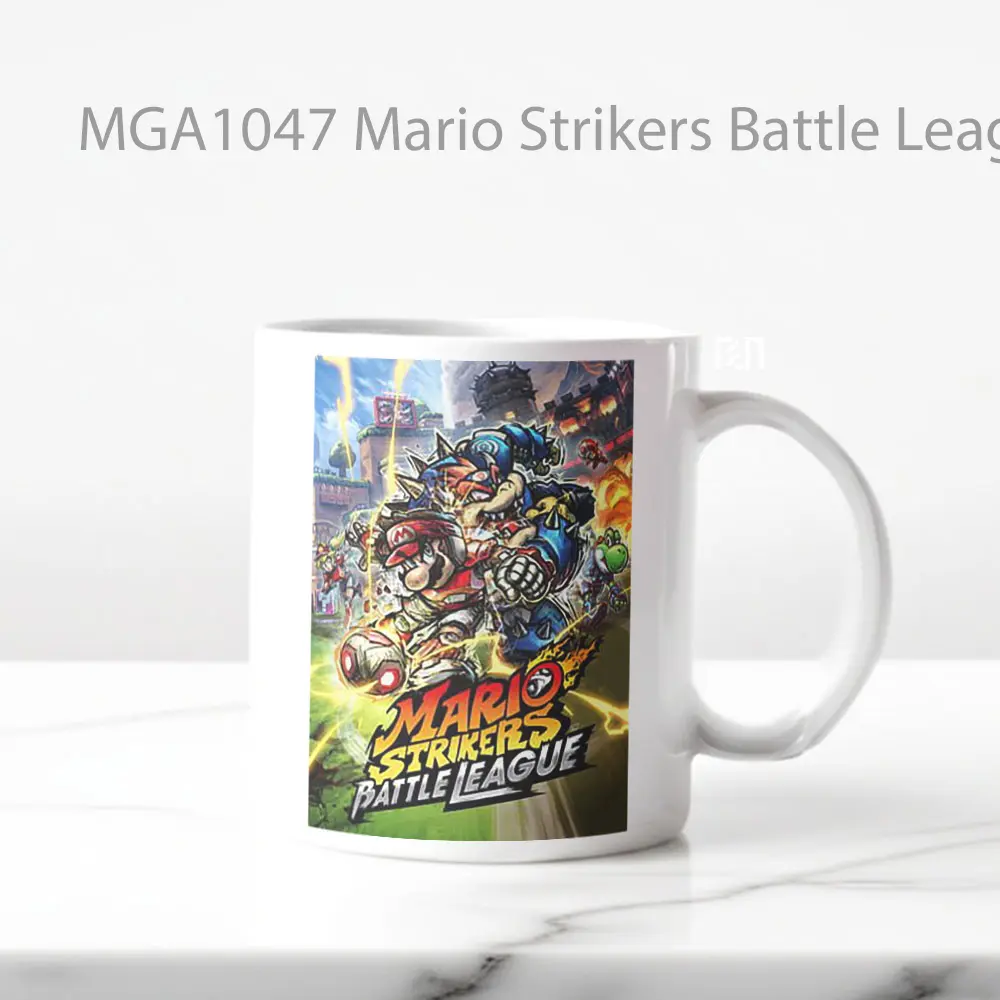 Mario Strikers Battle League Game Mug