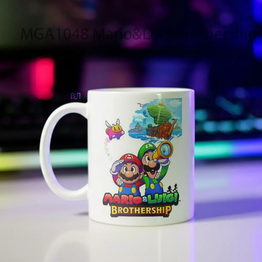 Mario & Luigi Brotherhood Game Mug - Sudut 2