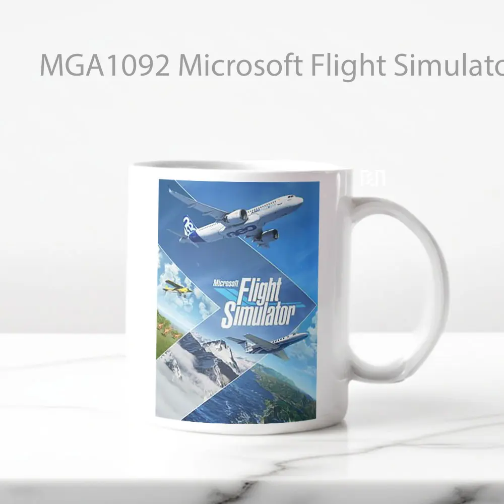 Microsoft Flight Simulator Game Mug