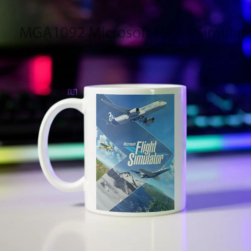 Microsoft Flight Simulator Game Mug - Sudut 2