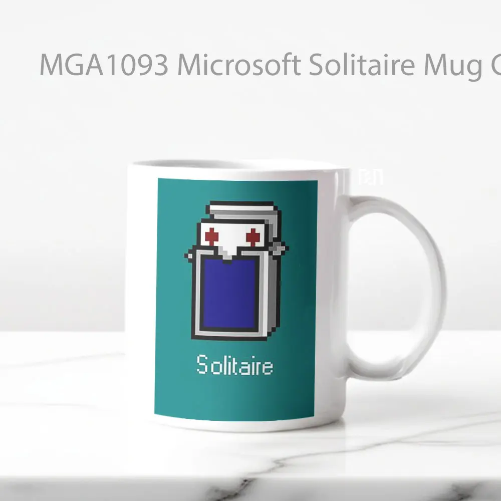 Microsoft Solitaire Game Mug
