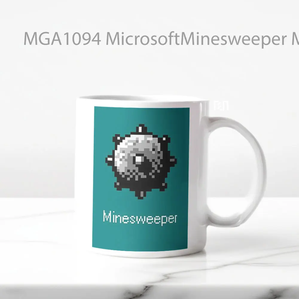 Microsoft Minesweeper Game Mug