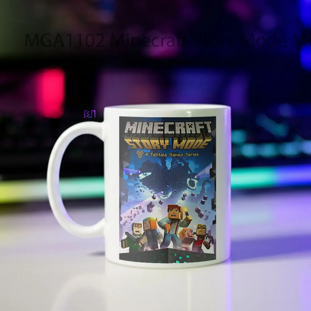 Minecraft Story Mode Game Mug - Sudut 2