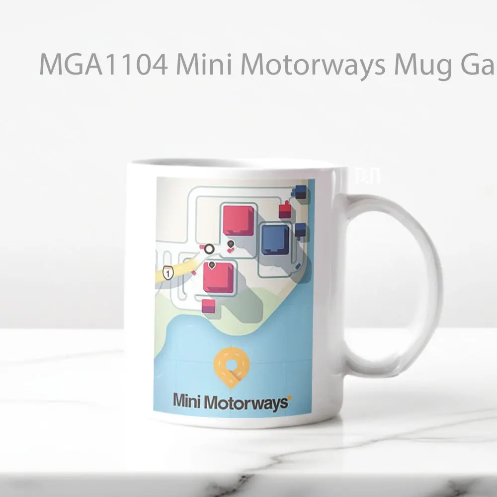 Mini Motorways Game Mug