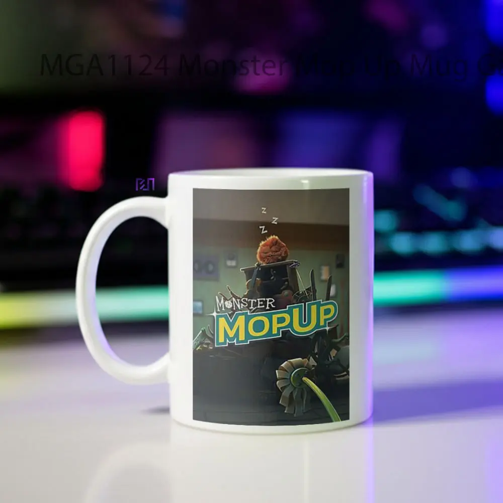 Monster Mop Up Game Mug - Sudut 2
