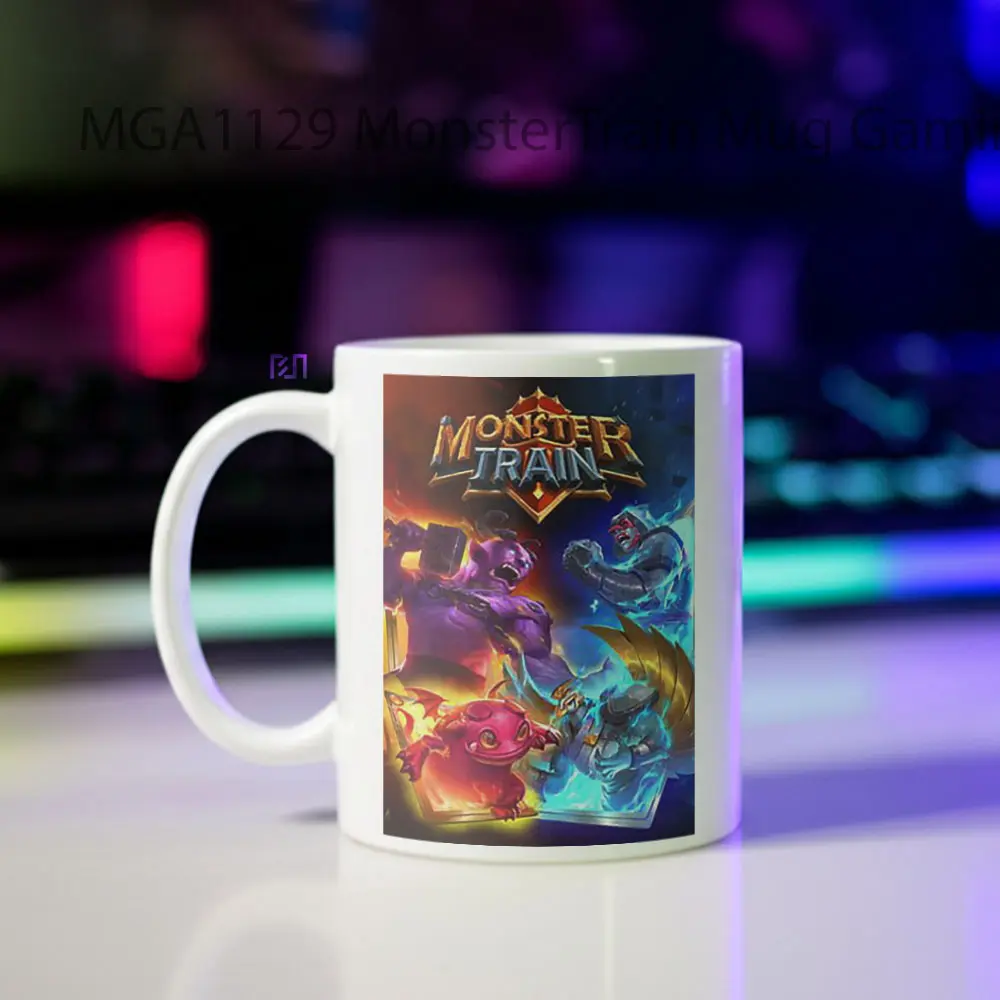 Monster Train Game Mug - Sudut 2