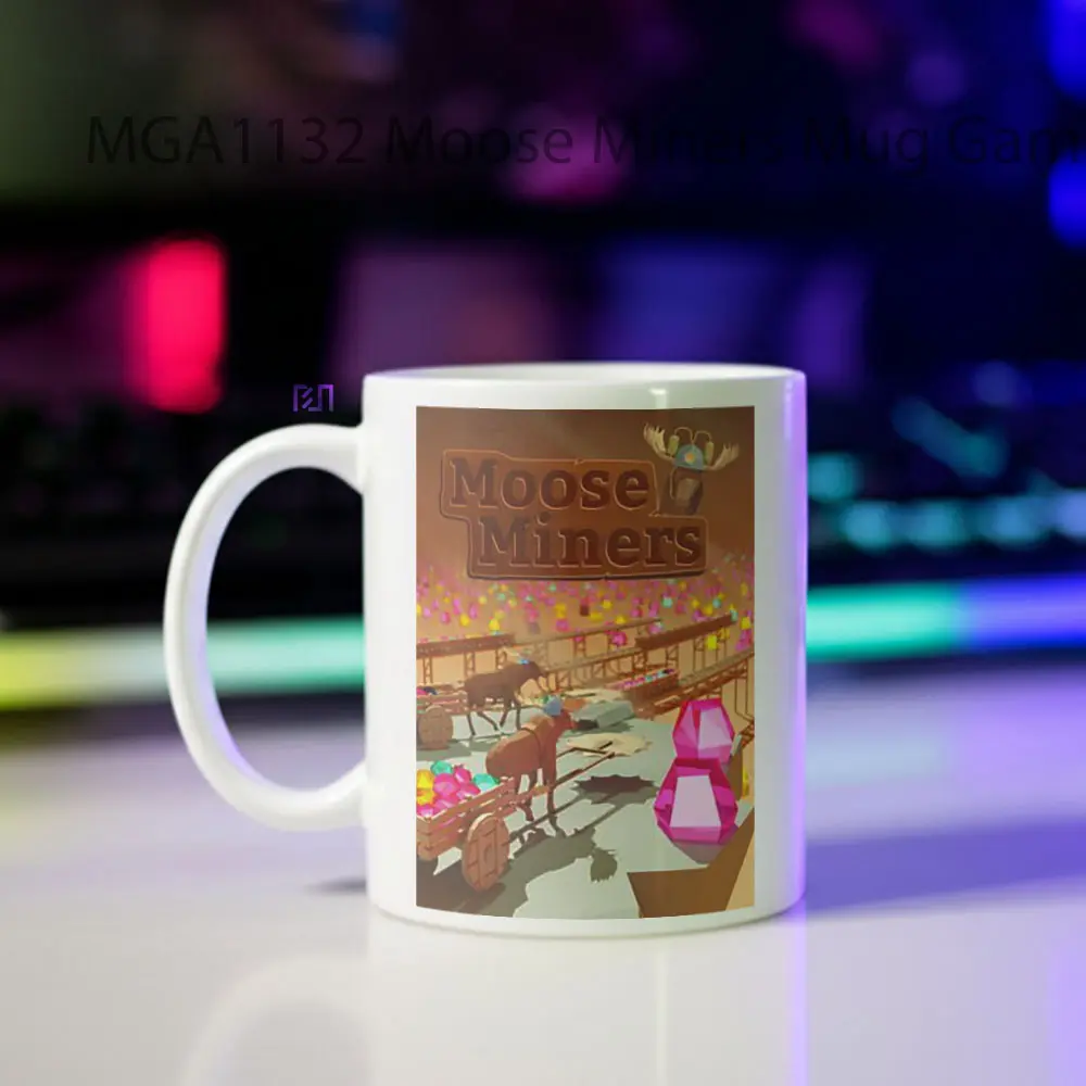 Moose Miners Game Mug - Sudut 2