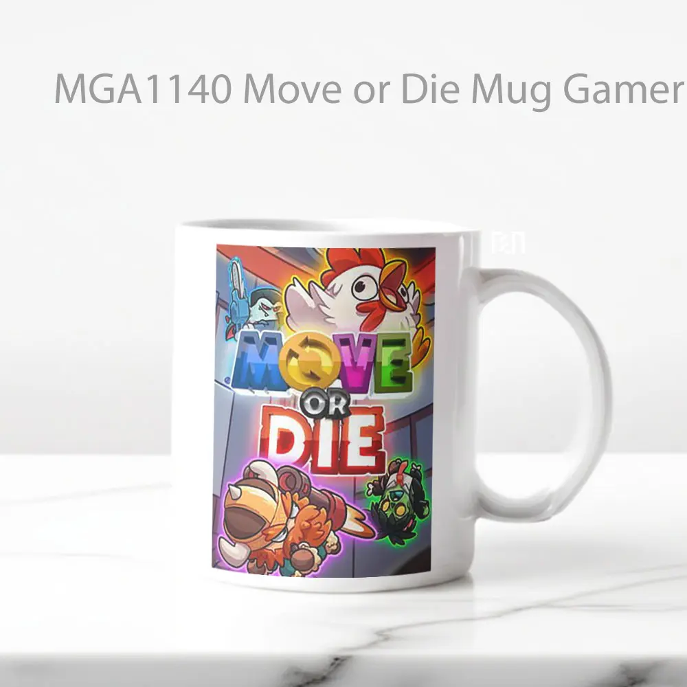 Move or Die Game Mug