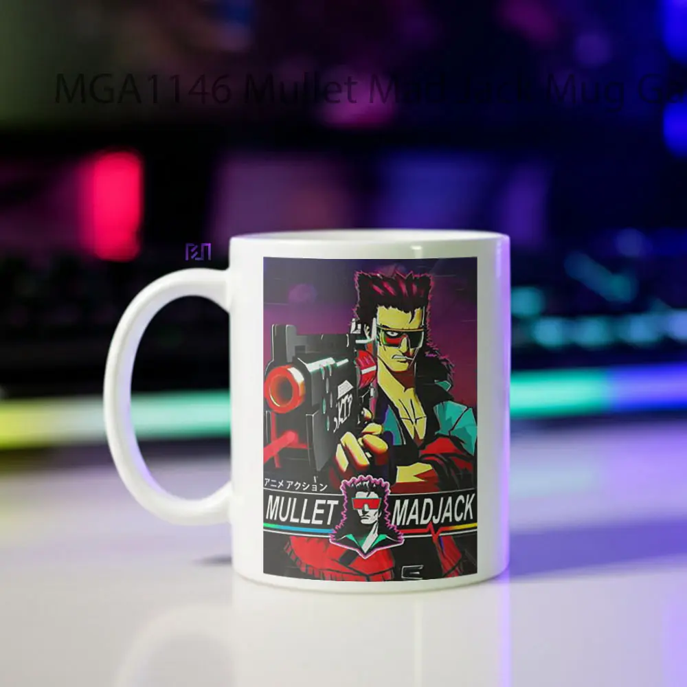 Mullet Mad Jack Game Mug - Sudut 2