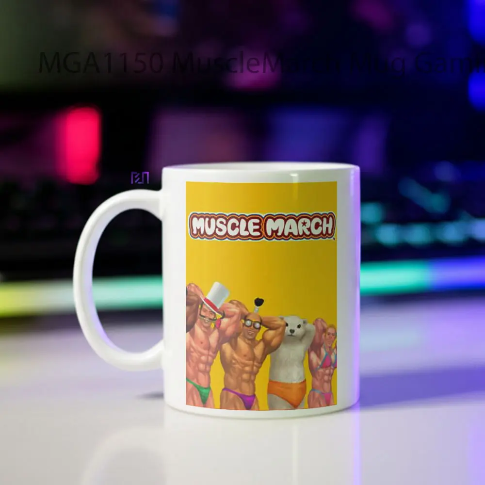 MuscleMarch Game Mug - Sudut 2