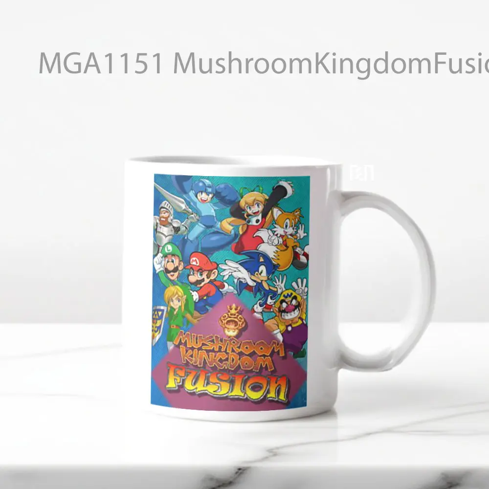 Mushroom Kingdom Fusion Game Mug