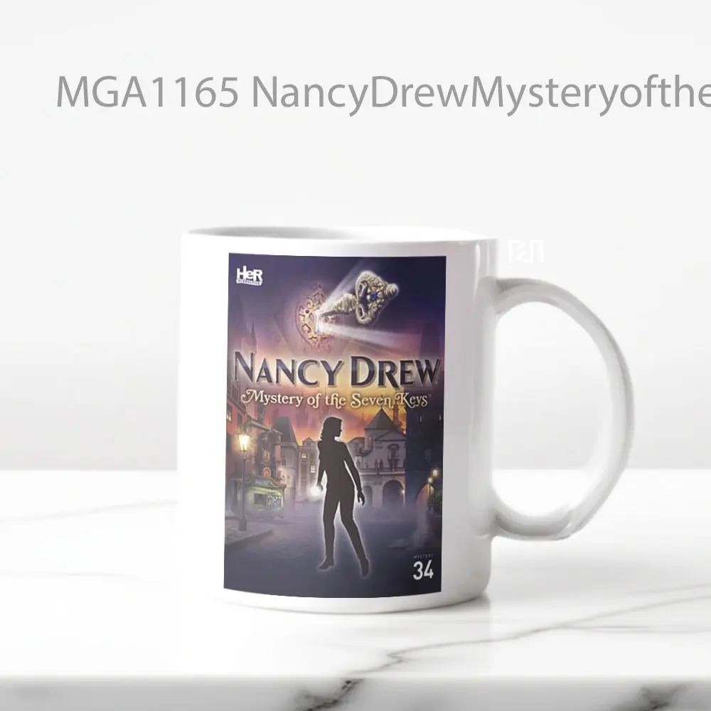 Nancy Drew Mystery of the Seven Keys Game Mug