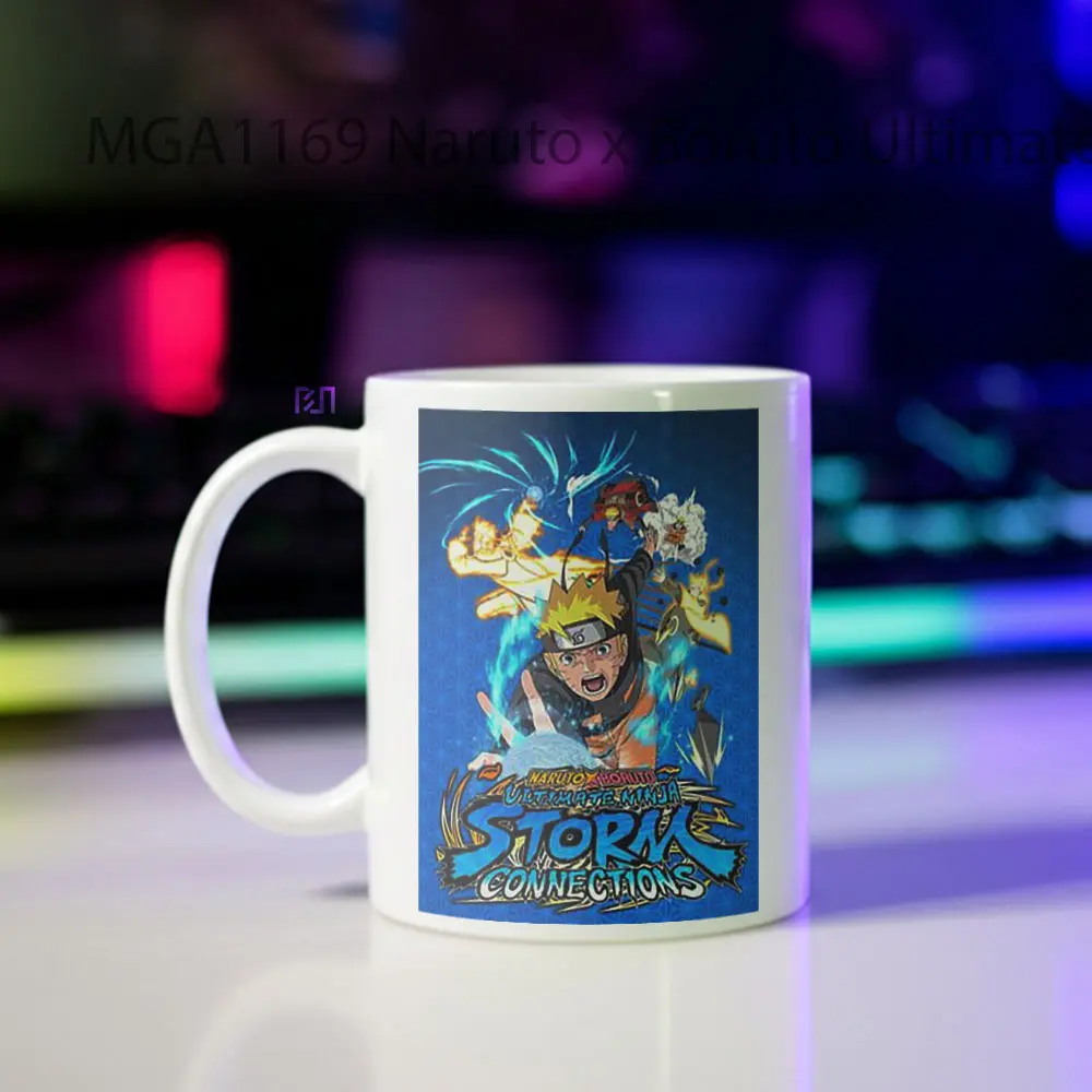 Naruto x Boruto Ultimate Ninja Storm Connections Game Mug - Sudut 2