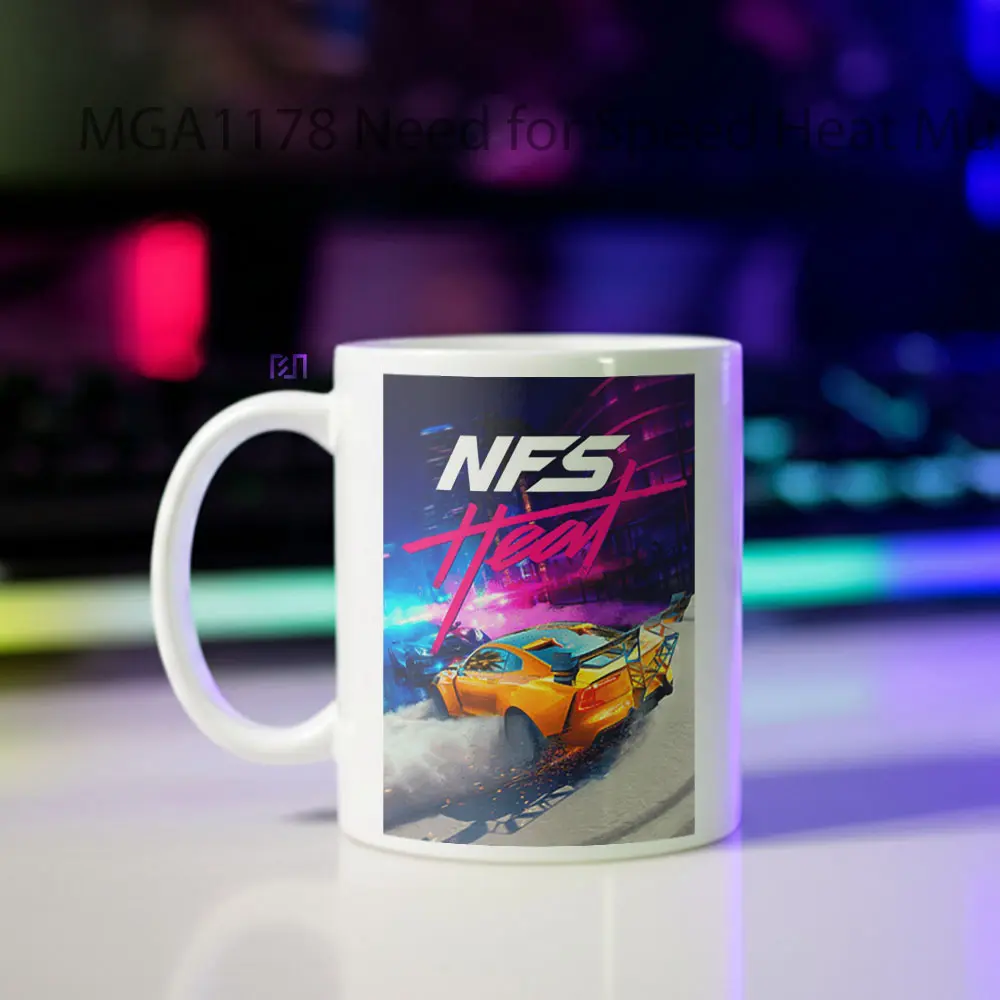 Need for Speed Heat Game Mug - Sudut 2