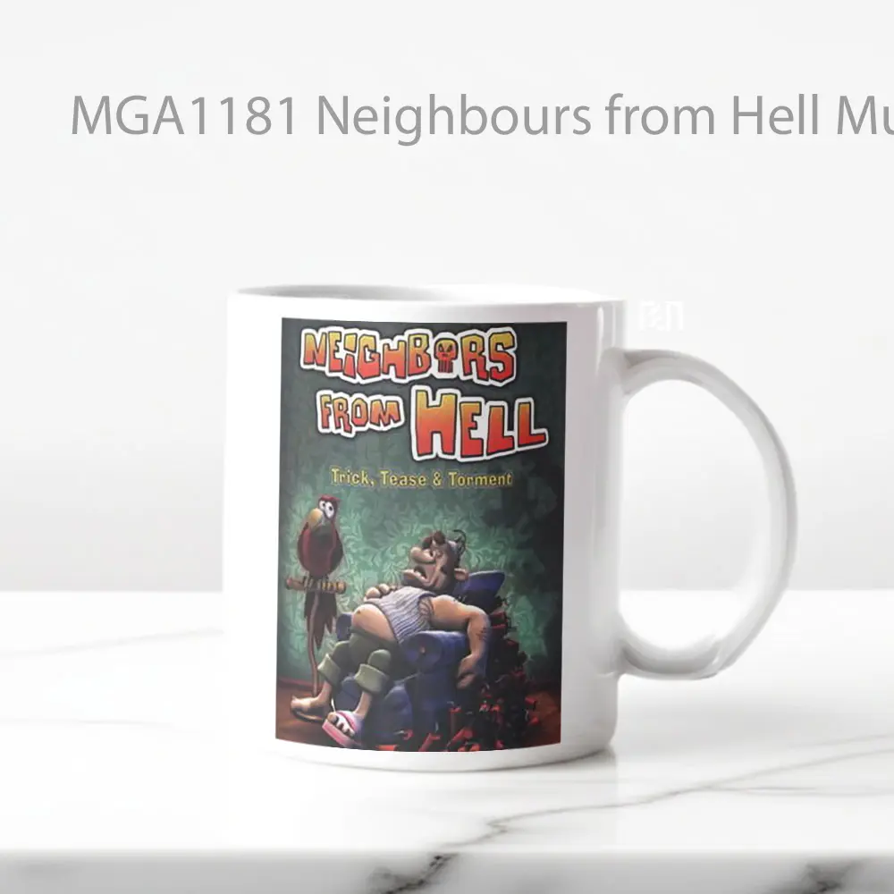 Neighbours from Hell Game Mug
