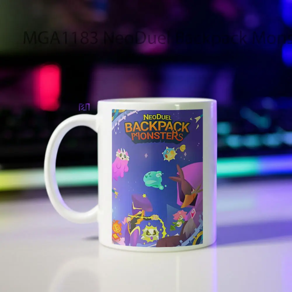 Neo Duel Backpack Monsters Game Mug - Sudut 2