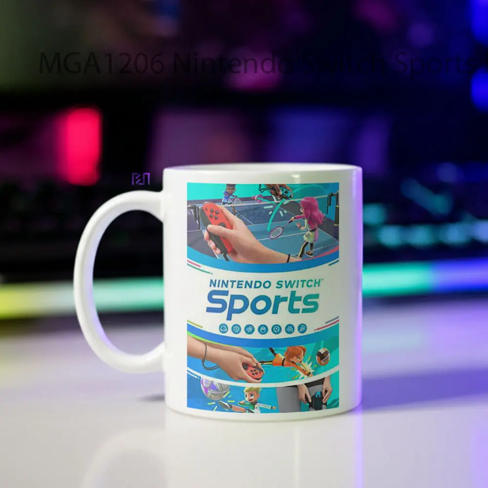 Nintendo Switch Sports Game Mug - Sudut 2