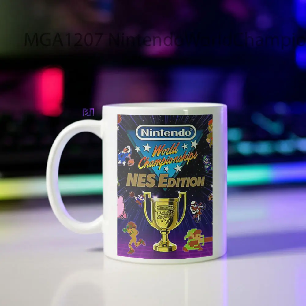 Nintendo World Championships NES Edition Game Mug - Sudut 2