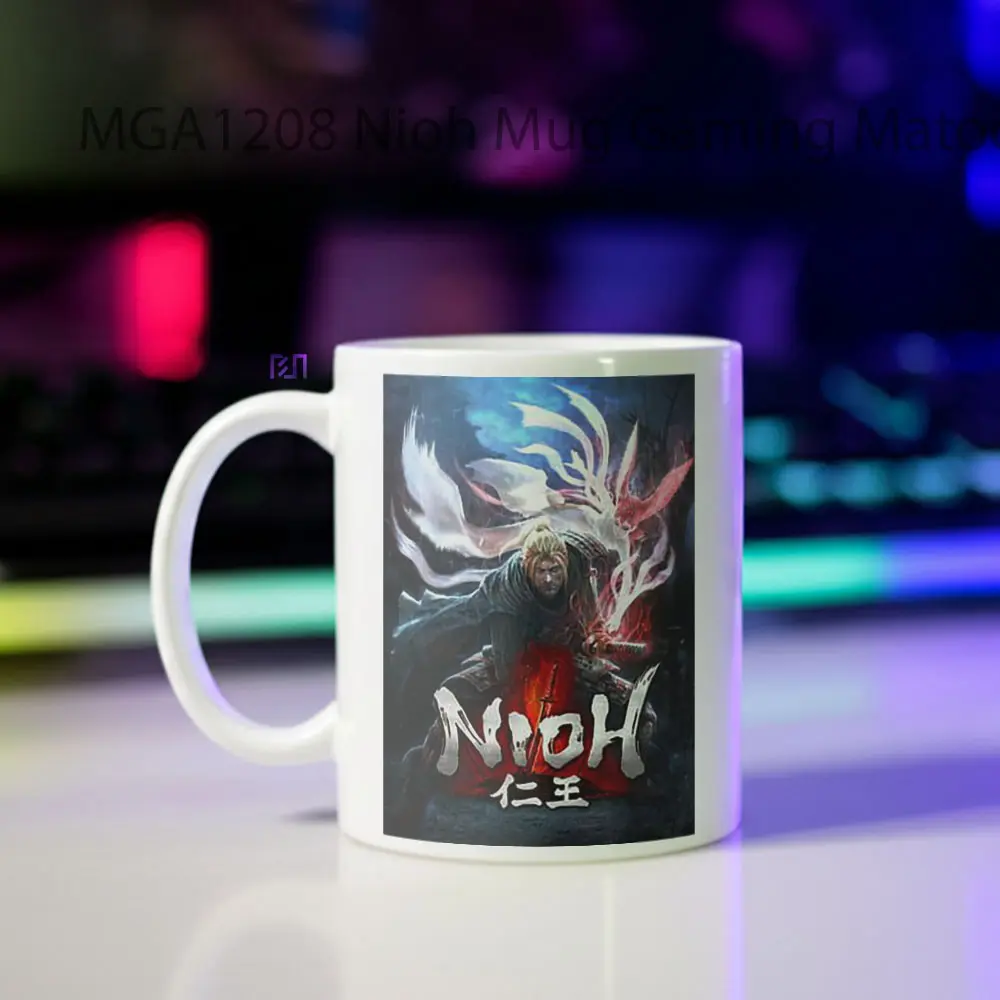 Nioh Game Mug - Sudut 2