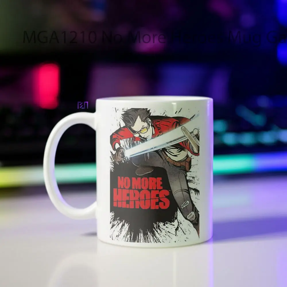 No More Heroes Game Mug - Sudut 2