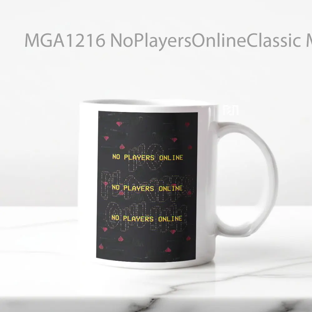 No Players Online Classic Game Mug