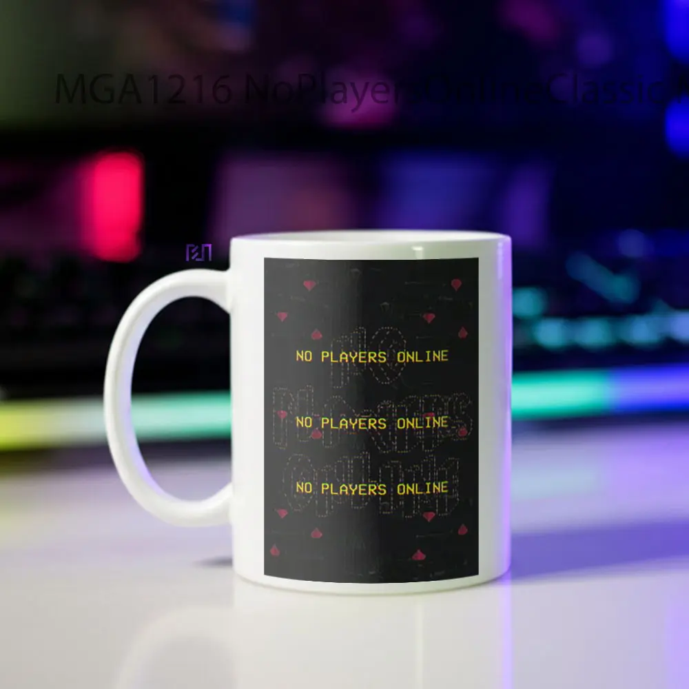 No Players Online Classic Game Mug - Sudut 2