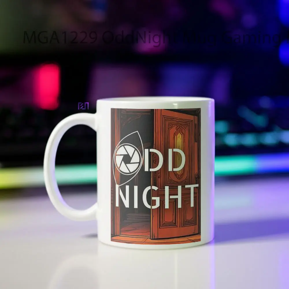 Odd Night Game Mug - Sudut 2