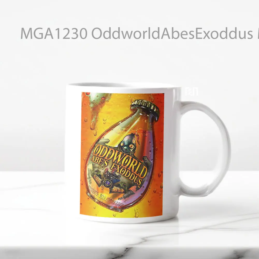 Mug Keramik Premium SNI - Oddworld Abe’s Exoddus Game Mug