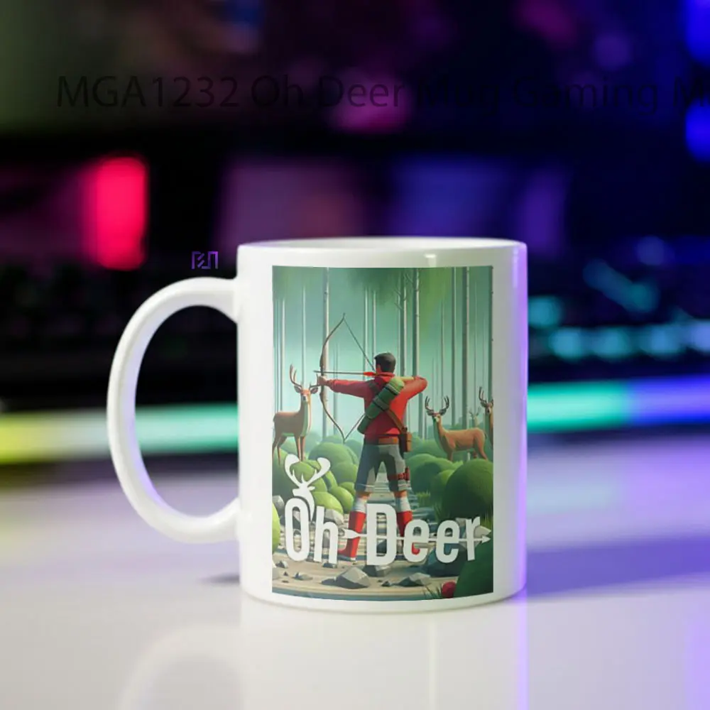 Oh Deer Game Mug - Sudut 2
